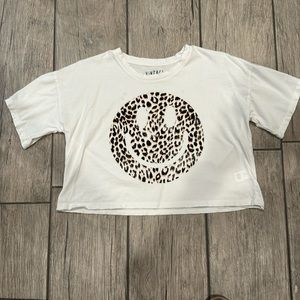 Three Bird Nesr Crop Top size small NWOT